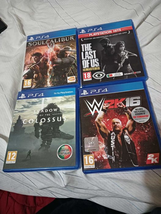 JOGOS PLAYSTATION 4 | THE LAST OF US; Shadow of colossus; etc