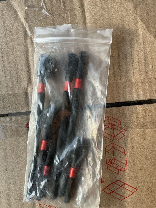 Набор 6шт високоміцних ударних адаптерів перехідників 1/4 3/8 1/2 нові