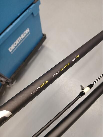 Cana de Surfcasting Pesca no Mar SYMBIOS LIGHT 900 4,50 M HÍBRIDA 2025