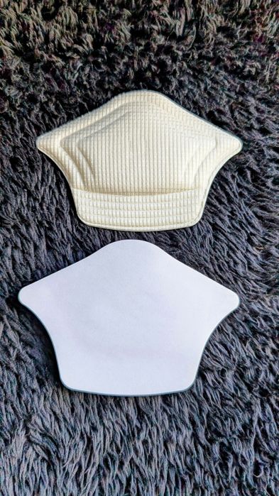 Белые мягкие задники для обуви ремон кроссовки