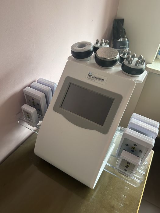 MICRODERMA® SuperSlim – kombajn kosmetyczny 6w1 | odchudzanie | cellulit | RF | masaż podciśnieniowy