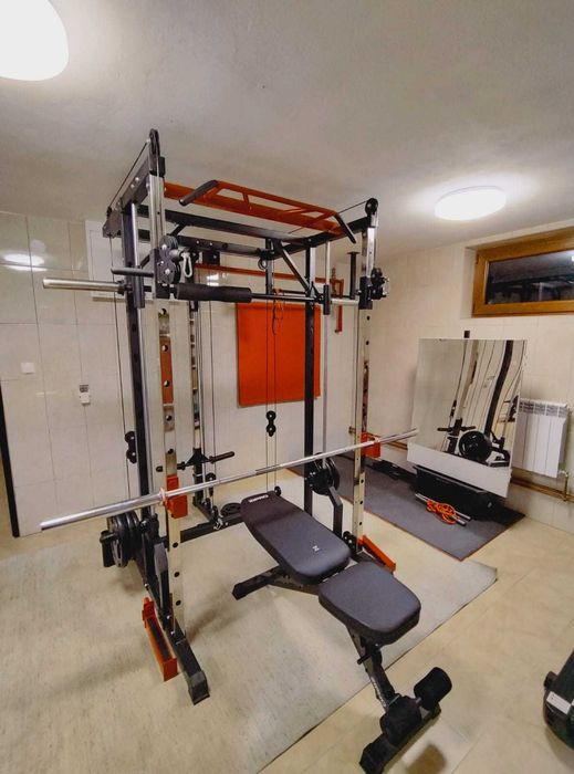 Half Rack, Brama, Smith, Wyciąg dolny, Wyciąg górny