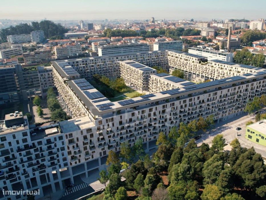 Apartamento T2 inserido no novo empreendimento na Alameda das Antas
