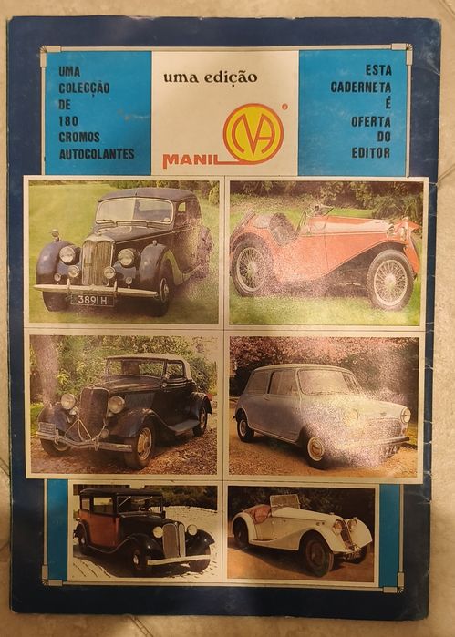 Revista de cromos Carros clássicos