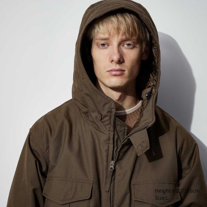 Куртка UNIQLO x Engineered Garments, Heattech Warm Padded Utility.