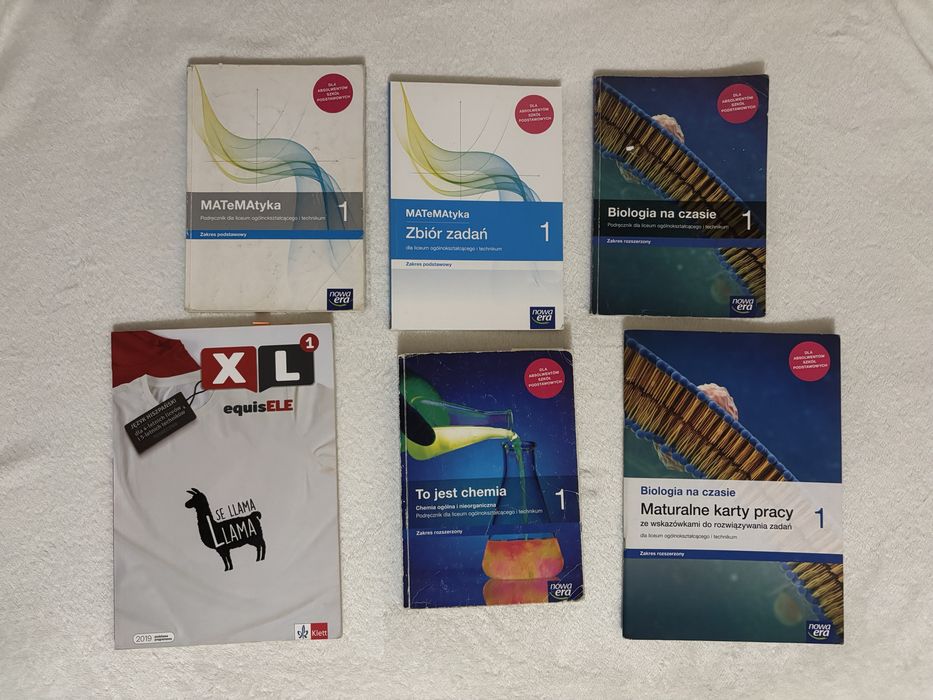 Podręczniki szkolne liceum/technikum