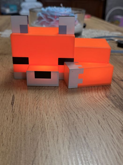 Lampka nocna Minecraft lis Goxnightlight LE
