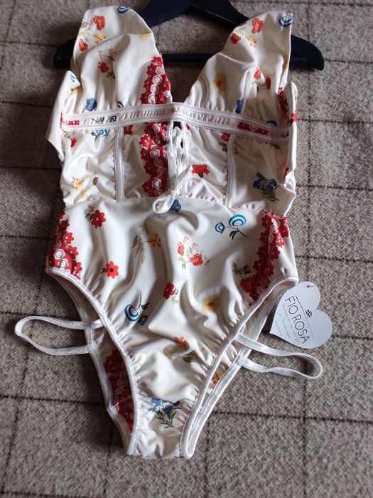 Fato banho FIO Rosa tamanho S novo