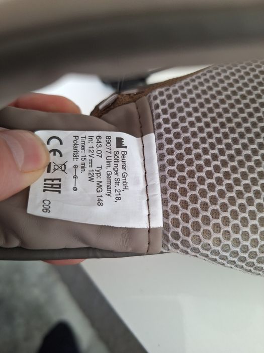 Masażer pleców  Beurer