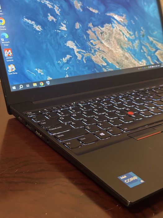 Ноутбук IPS Lenovo ThinkPad E15 i5 11th SSD 256GB