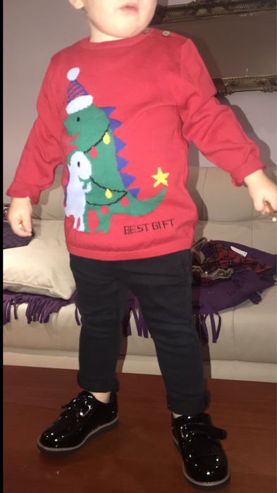 H&M sweter sweterek Święta, sesje, rozm 86 - 92 cm