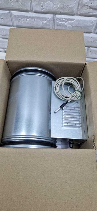 Нагреватель канальный, калорифер с  управлением  Вентс НК 200-1,2-1 Ун