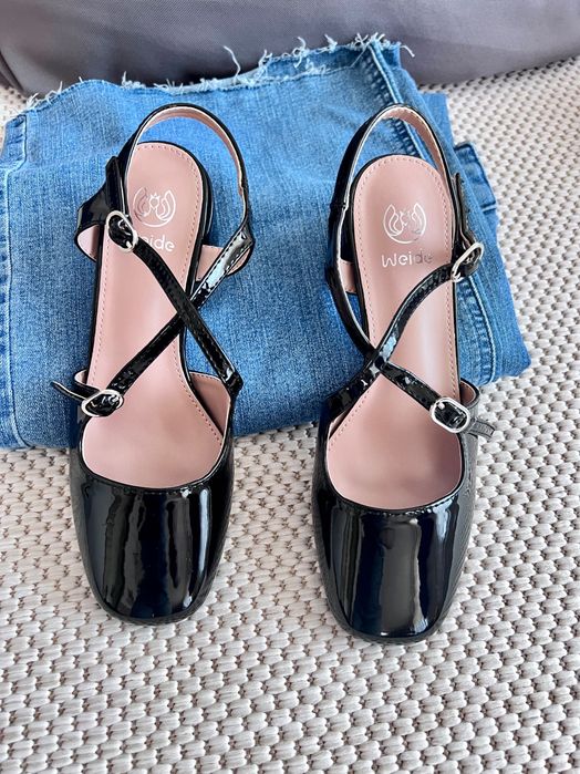 40 Sklep Nowe Sandały Damskie Slingback Casual Retro Buty Damskie