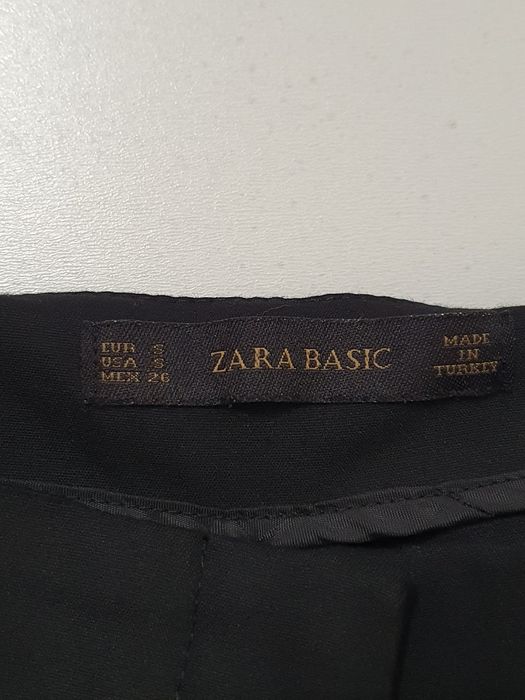 Spodnie Zara czarne, rozm S