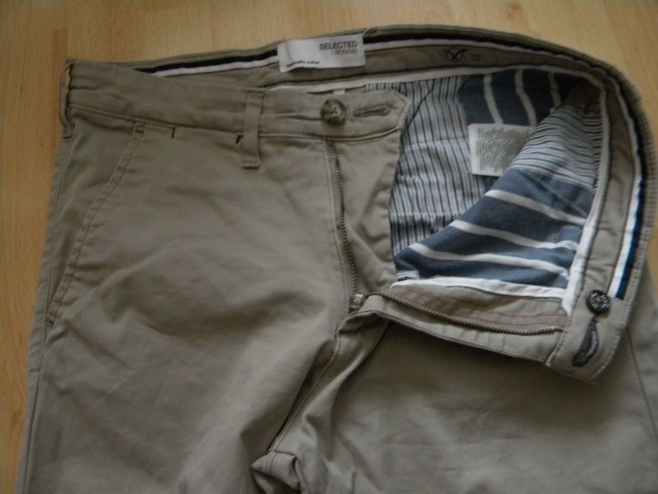 Spodnie męskie Selected homme beżowe 31/32