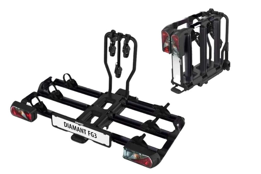 Bagażnik na 3 rowery PROUSER Diamant FG3 Black | wersja limitowana