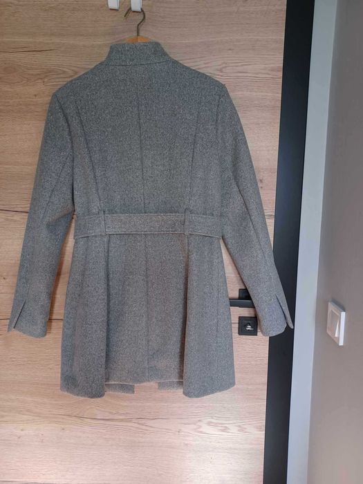 Nowy damski płaszcz szary L/40/12