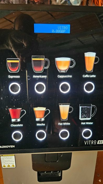 Azkoyen Vitro S1 Bean to Cup, Maquina automatica de Cafe