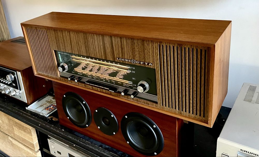 Loewe Opta Meteor-Stereo 67 (82051) piekna lampa GWARANCJA serwis