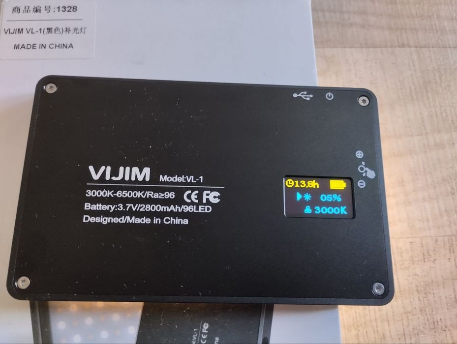 Накамерне світло VIJIM VL-1 LED Video Light (Mini Pocket LED Light