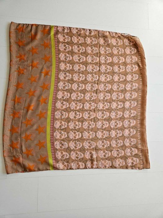 chusta komin szal apaszka czaszki pacyfka gwiazdy wiskoza