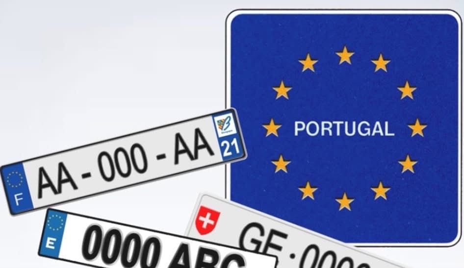 Legalizacao de automoveis de toda a Europa