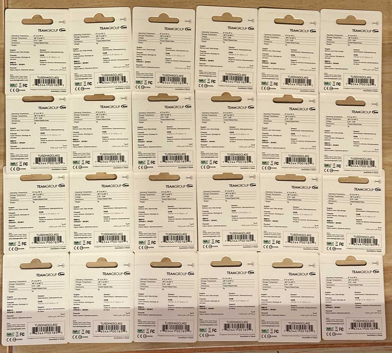 Team Group 4GB microSD Class 4 | Нові | 50 шт