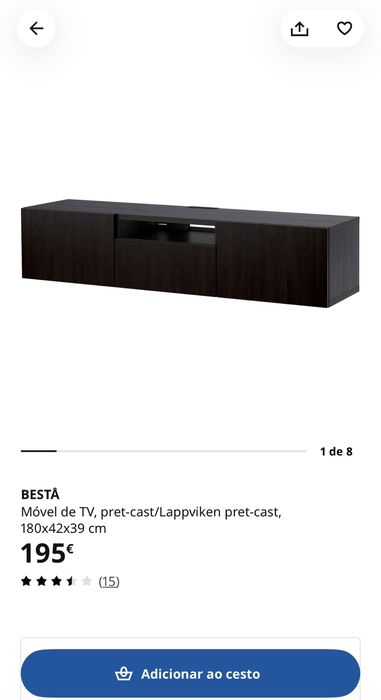 Movel consola tv sala