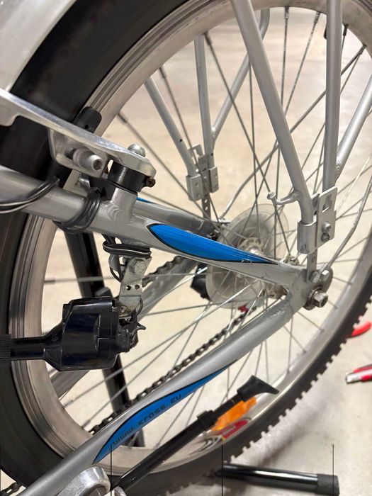 rower Kross damka M 26" - dynamo przód/tył - stan bardzo dobry