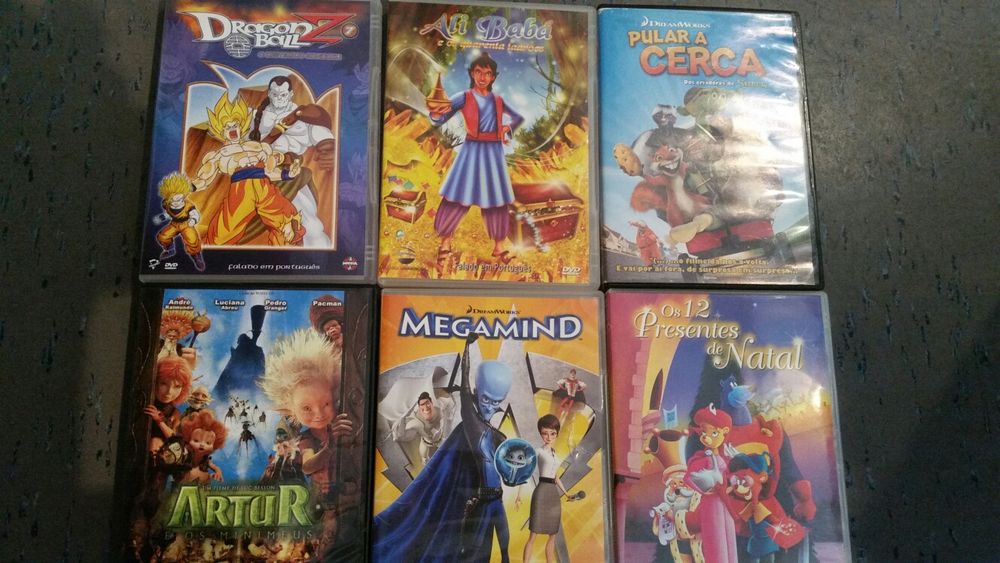 DVD infantil Disney e outras coleções
