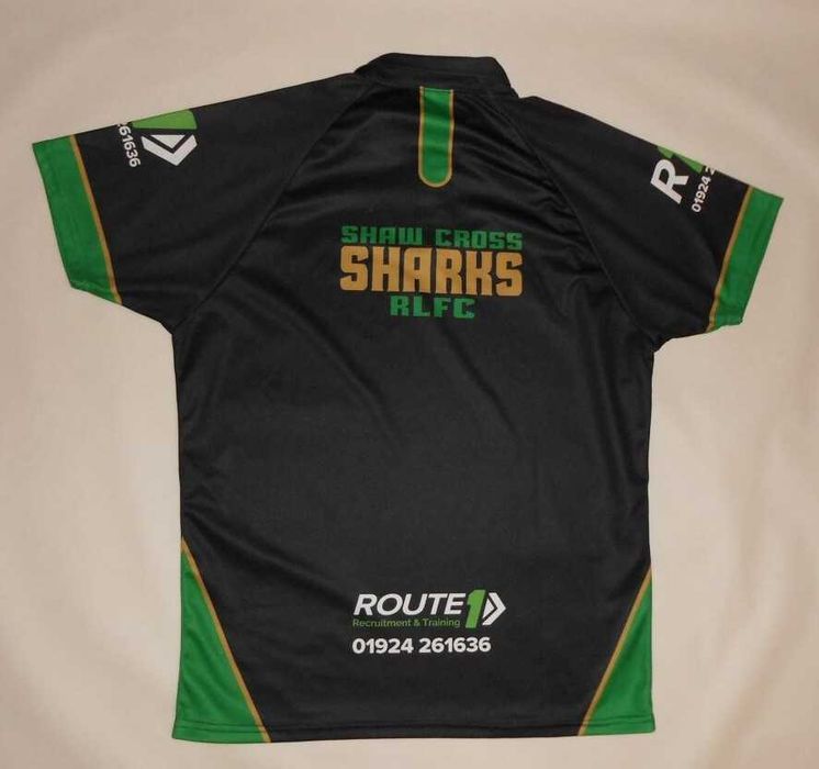 Nowa koszulka Rugby Ravensport Shaw Cross Sharks RLFC (L)