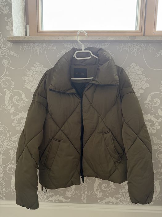 Massimo Dutti zielona kurtka