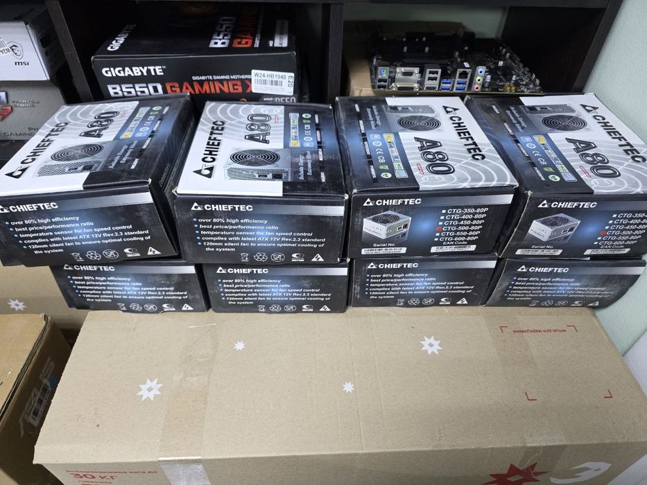 Нові блоки живлення CHIEFTEC 500W, ctg-500-80p