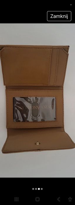 Enzo Angiolini. Śliczny portfelik do każdej stylizacji