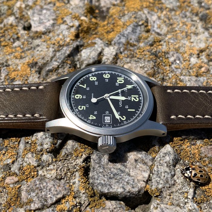 Повний комплект годинник Hamilton Khaki 6359 рідкісний швейцарський