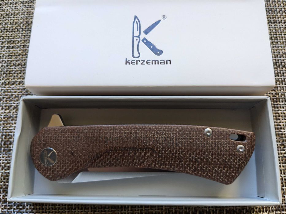 Kerzeman KZ628. micarta. складной нож. ніж складний