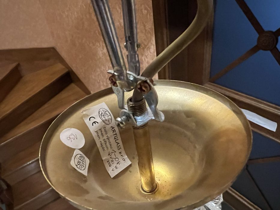 Люстра хрусталь Artglass