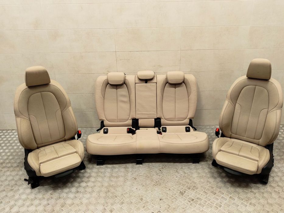 BMW X1 F48 ŚRODEK FOTELE KANAPA BOCZKI TAPICERKA SKÓRA ELEKTRYKA PAMIĘĆ