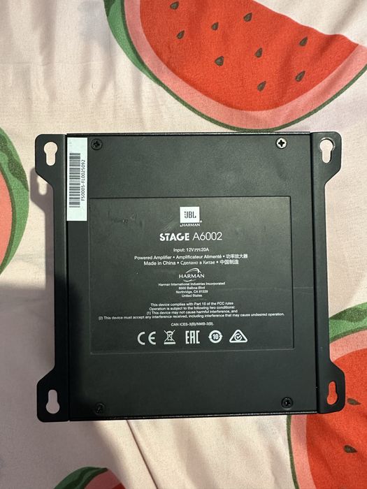 JBL STAGE A6002 60 watts x 2