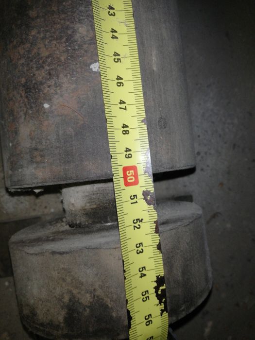 Wał do heblarki grubościówki wyrówniarki dwunożowy 50 cm