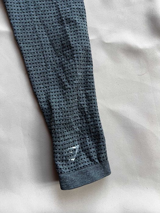 Legginsy Gymshark sportowe szare S na siłownie bezszwowe wysoki stan
