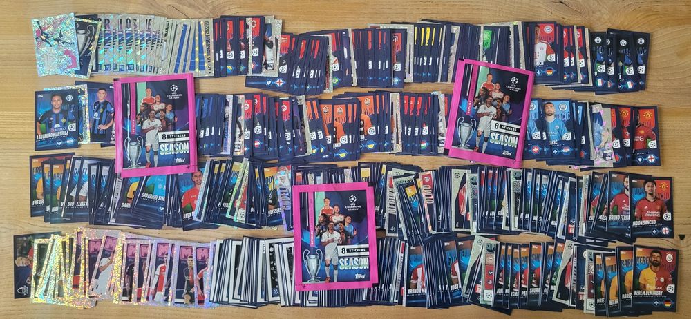 Naklejki Topps UEFA Champions League 2023/2024