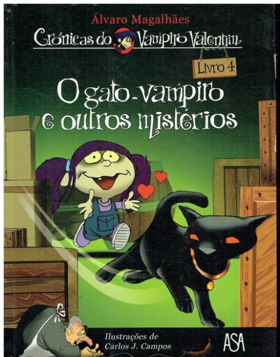 8352 Coleção: Crónicas do Vampiro Valentim de Álvaro Magalhães