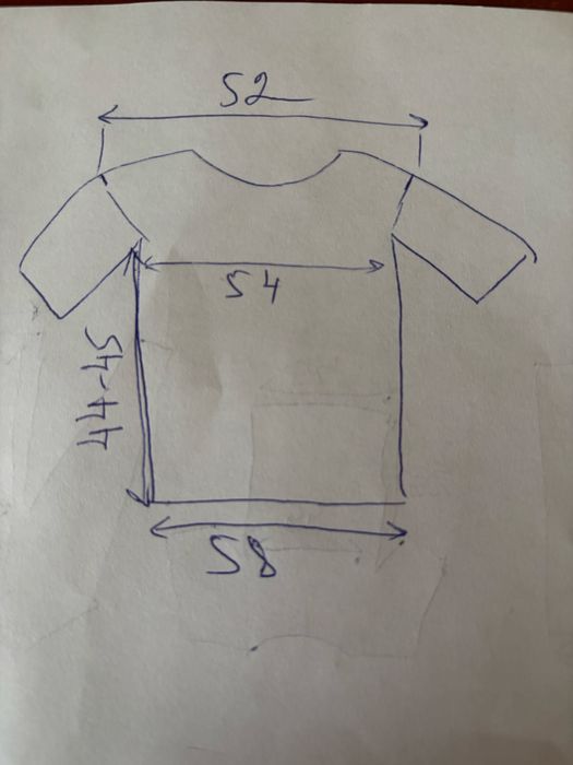 Вишиванка червона чоловіча 6XL