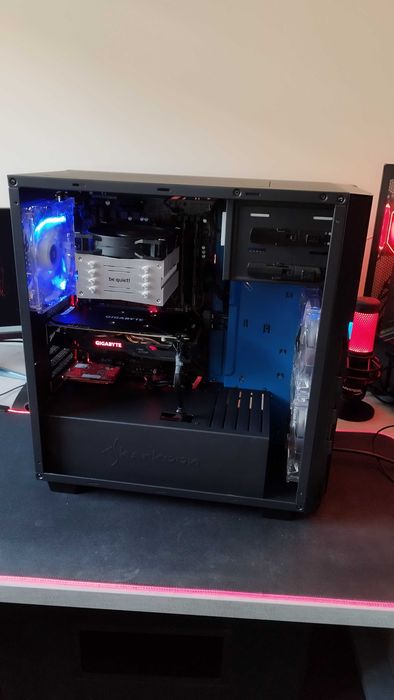 Komputer gamingowy Ryzen 5 / RX 580 8GB / 16GB RAM / SSD + HDD / Wi-Fi