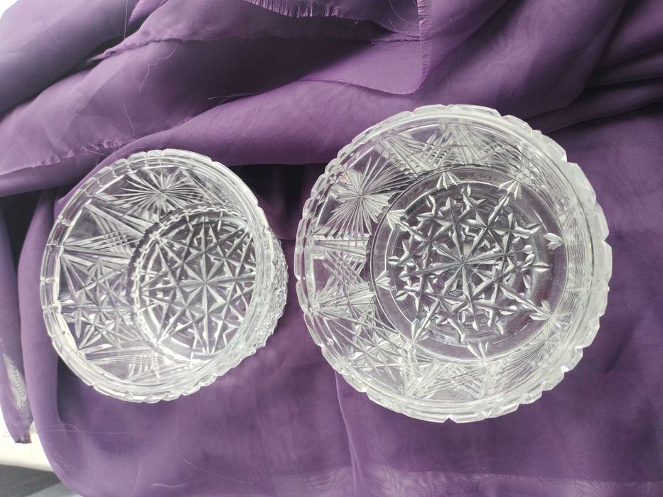 Кришталеві салатниці 2шт