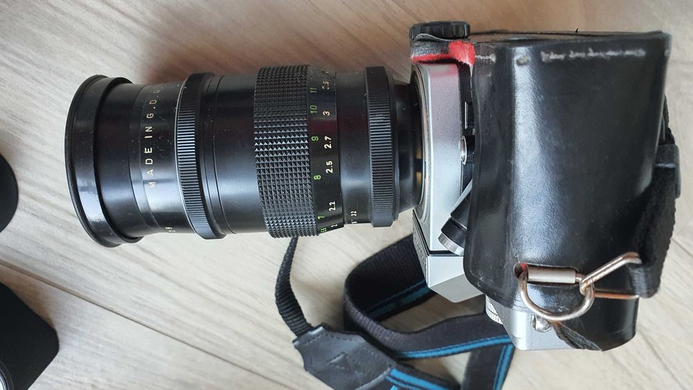 Aparat foto PRAKTICA PLC3 + obiektyw + komplet