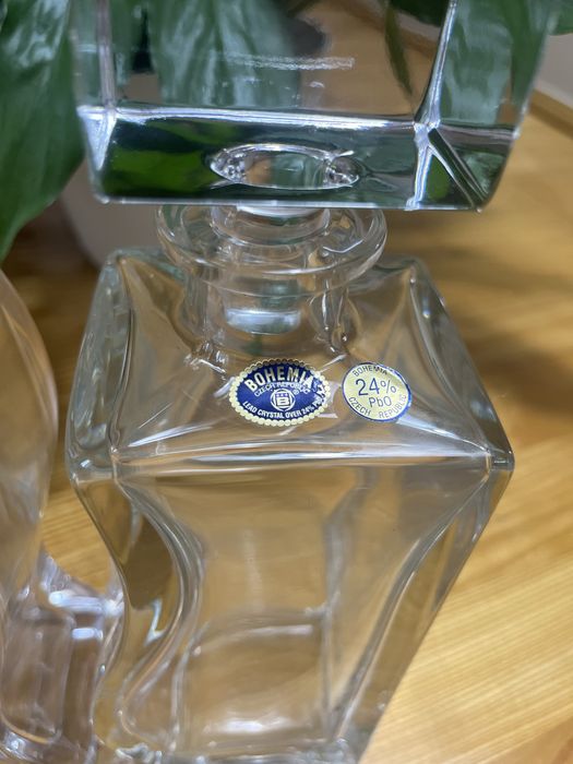 Krysztalowe karafki Bohemia  | nowe