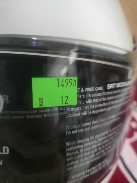 Syndyk sprzeda kask motocyklowy BELL SRT rozm. S