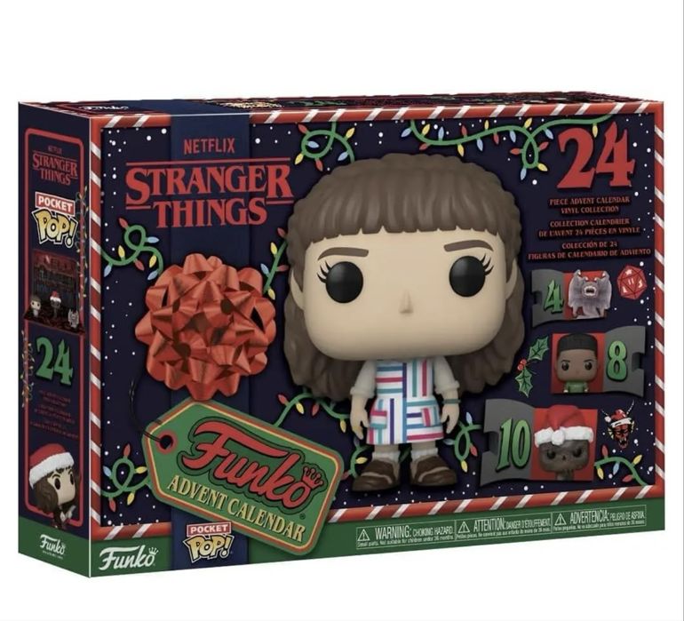Адвент Календар Funko Pop! Stranger Things (Очень странные дела) 1шт